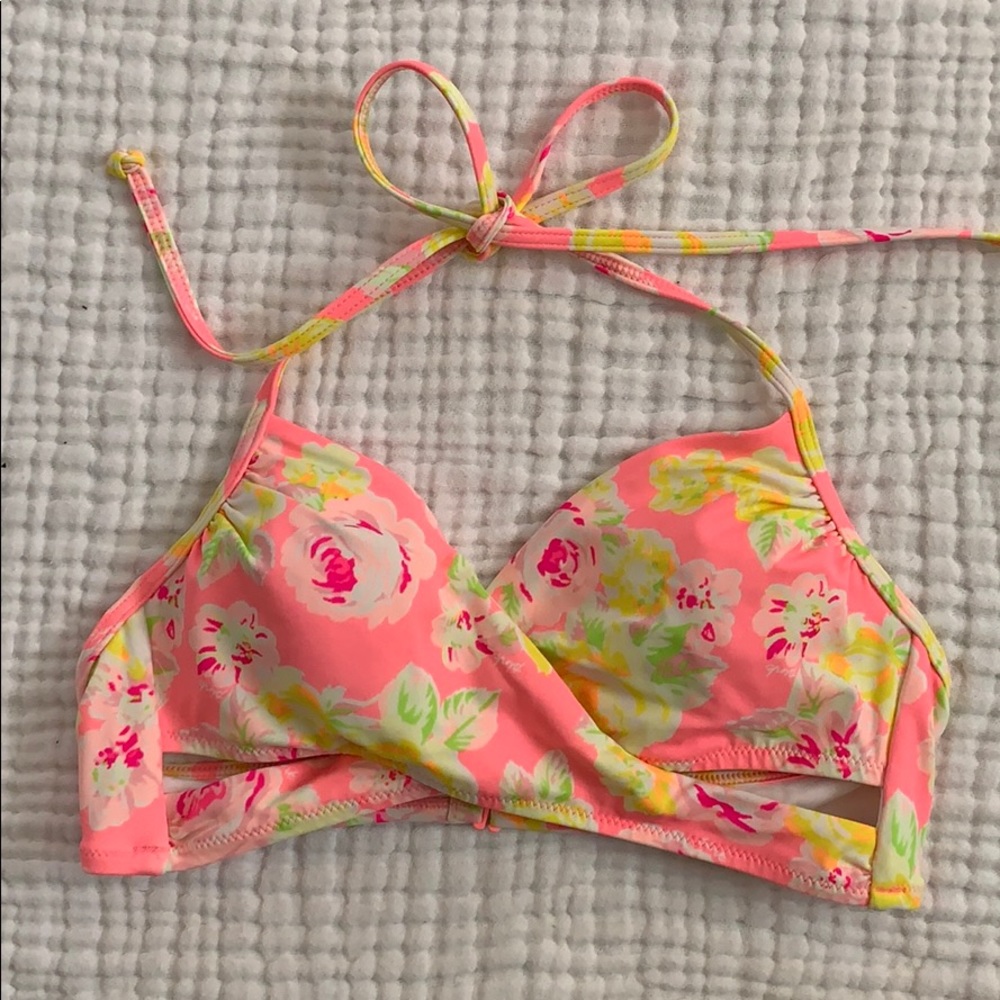 Victoria’s Secret PINK swim halter top - Small
